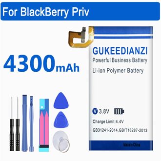 Gukeedianzi Voor Blackberry Priv Mobiele Telefoon Batterij 4300Mah Bat-60122-003 Blackberry + Trackcode