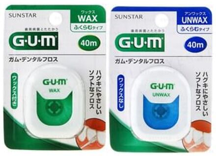 Gum Dental Floss Wax Flat - 50m