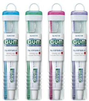 Gum Dental Oral Care Travel Set 2 pcs - Random Color