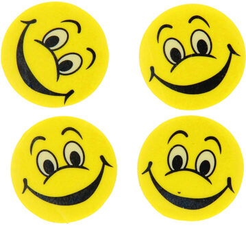 Gum met Lachgezicht - 24 stuks - 6 zakjes met elk 4 gummen