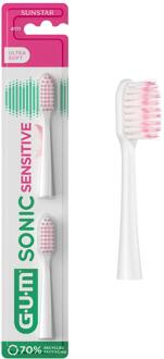 Gum Tandenborstel GUM Sonic Sensitive Toothbrush Heads 2 st