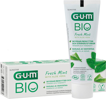 Gum Tandpasta GUM BIO Fluorid Toothpaste Vegan 75 ml