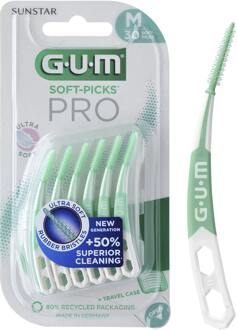Gum Tandverzorging GUM Soft-Picks Pro Medium 30 st