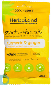 Gummies Turmeric & Ginger - 40 gram