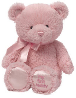 Gund pluche beer roze, 25 cm