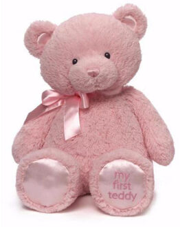 Gund pluche beer roze, 46 cm