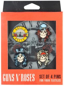 Guns N Roses 4 Pin Set