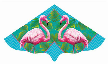 Gunther Günther Vlieger Flamingo Junior 115 X 63 Cm Groen/roze