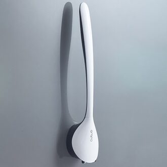 Guret Siliconen Wc Borstel Voor Wc Accessoires Lensbare Toiletborstel Muur Gemonteerde Cleaning Tools Home Badkamer Accessoires Sets BBlack