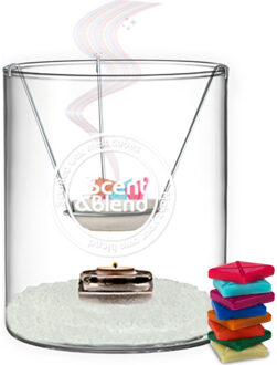 Gusta Scent & Blend windlichtset met 8 geurtabletten