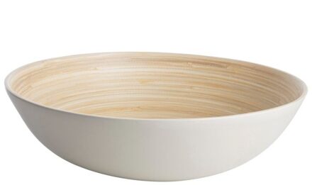 Gusta schaal bamboe lichtgrijs