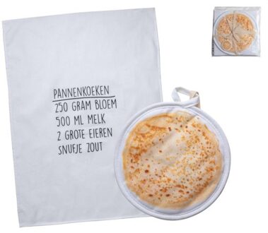 Gusta set theedoek + pannenlap pannenkoek