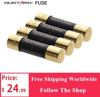 Gustard Zekering Hifi Koorts Zekering Nano Legering High-End Zekering U16 C16 X16 A18 P26 X22 A22 X26 H20 5A