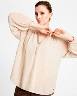 Gustav Blouse lange mouw 58623 annsofie Beige - 42