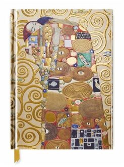 Gustav Klimt: Fulfilment (Blank Sketch Book) - Luxury Sketch Books - Flame Tree Studio