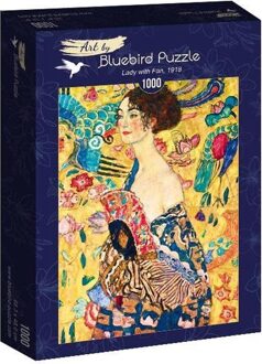 Gustave Klimt - Lady with Fan Puzzel (1000 stukjes)