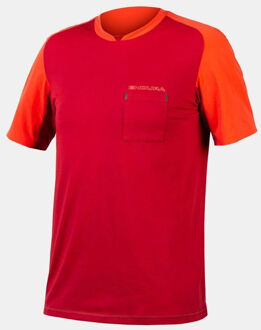 GV500 Foyle T Cycling Jersey - Rust Red - L