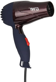 GW-555 1500W Mini Portable Hair Dryer Folding Foldable Low Power School Students Air Blower Compact Traveller Blower