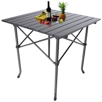 Gweger Outdoor Klaptafel Stoel Camping Aluminium Bbq Picknick Tafel Waterdicht Duurzaam Klaptafel Deska Se 58x58x58