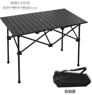 Gweger Outdoor Klaptafel Stoel Camping Aluminium Bbq Picknick Tafel Waterdicht Duurzaam Klaptafel Deska Se 95x55x68