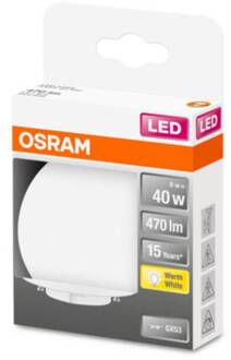 GX53 LED Lamp 6W, 120D, Warm Wit