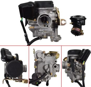 GY6 50cc 100cc 19Mm Grote Boring Carb Carburateur 139QMB 139QMA Scooter Bromfiets Atv