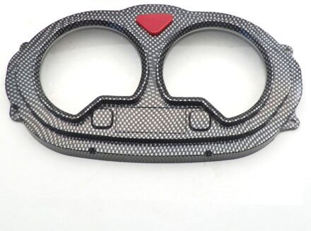 GY6 Scooter Bromfiets Snelheidsmeter Lens Cover Carbon Fiber Voor Jonway Roketa Baja Chinese Benzhou Keeway Cpi GY6 BT49QT-12 Scooter