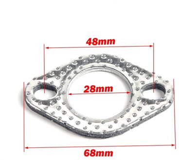 GY6 Voor Kymco Sym 50 125 150 250 Scooter Motorfiets Uitlaat Pakking Midden Motor En Uitlaat