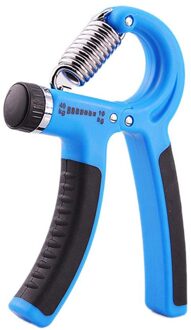 GYM Fitness Verstelbare Hand Gripper 10-40 KG Onderarm Uitoefenaar Heavy Grip Strength Training Tool Blauw