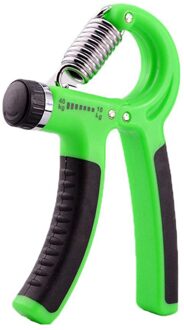 GYM Fitness Verstelbare Hand Gripper 10-40 KG Onderarm Uitoefenaar Heavy Grip Strength Training Tool groen