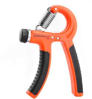GYM Fitness Verstelbare Hand Gripper 10-40 KG Onderarm Uitoefenaar Heavy Grip Strength Training Tool Oranje
