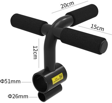 Gym Thuis Fitness Barbell Attachment T-Bar V-Bar Handvat Core Sterkte Trainer Barbell Staaf Insert Rij Plaat apparatuur F1117 5