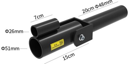 Gym Thuis Fitness Barbell Attachment T-Bar V-Bar Handvat Core Sterkte Trainer Barbell Staaf Insert Rij Plaat apparatuur F1117 6