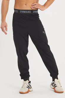 Gymwolves Mannelijke Sport Hoodies | Zwart | Workout Broek | Pro Serie Xl