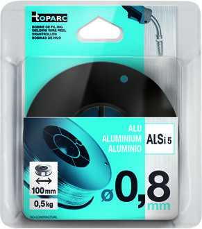 Gys Draadbobijn 100x0,8mm, 5kg, ALSI 5 - 5193086685 5193086685