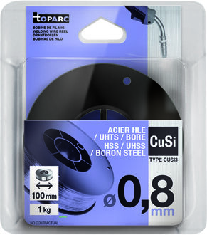 Gys Draadbobijn CuSi3 O0,8mm, 1kg - 5193086692 5193086692