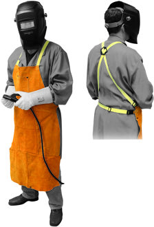 Gys Leren Lasschort, professional - 5193045217 5193045217