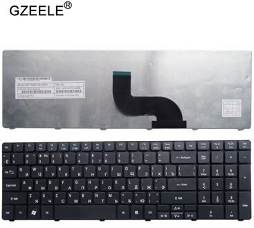 Gzeele Russische Keyboard Voor Packard Bell NE71B Q5WTC Z5WT1 V5WT2 Q5WV1 Z5WT3 Z5WTC F4036 Le EG70 EG70BZ Laptop Ru Zwart