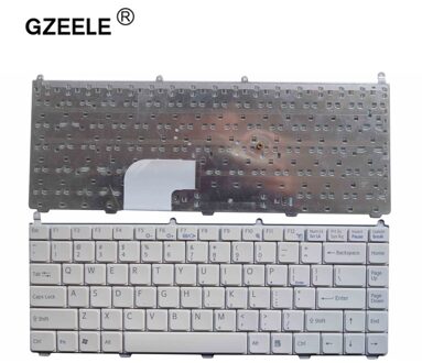 Gzeele Us Keyboard Voor Sony PCG-7R1L PCG-7H2L PCG-7N1L PCG-7R2L PCG-7H1L VGN-FE15C FE18C FE25CP FE28CP FE35 Vgn Fe VGN-FE Wit