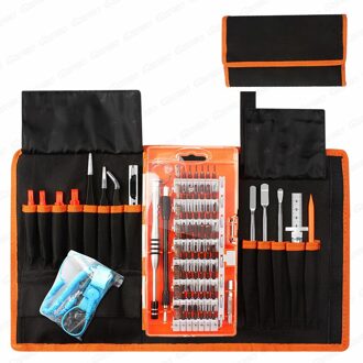 Gzerma 76 In 1 Professionele Computer Reparatie Tool Sets Met Anti-Statische Reparatie Mat Schroevendraaier Set Voor Tablet Smartphone reparatie 75 Screwdriver reeks