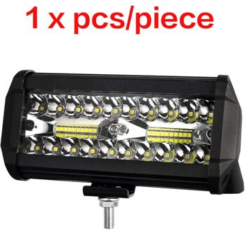 Gzkafolee 7 Inch Led Bar Led Voor Jeep Rijden Offroad Boot Auto Tractor Truck 4X4 Suv atv 12V 24V Off Road 1 x stk