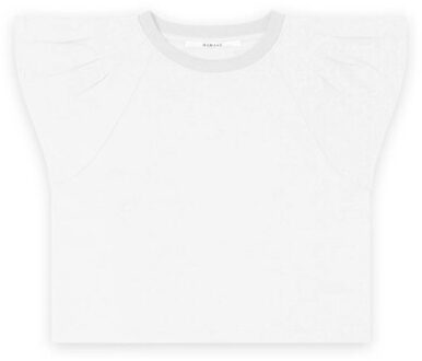 H-cs26m26 top h wide shoulders - maat L Wit