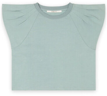 H-cs26m26 top with wide shoulders Blauw - M