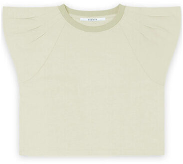 H-cs26m26 top with wide shoulders - maat XS Groen