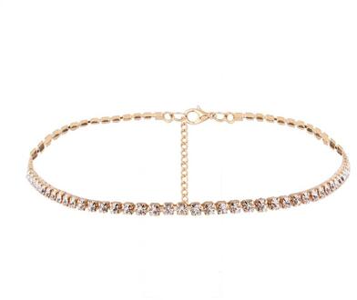 H: Hyde Mode-sieraden Accessoires Luxe Strass Choker Ketting Voor Vrouwen Temperament Kraag Mujer Ketting J10421