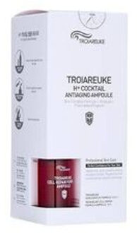H+ Healing Cocktail Ampoule Set - 4 Types Rejuvenating - Red