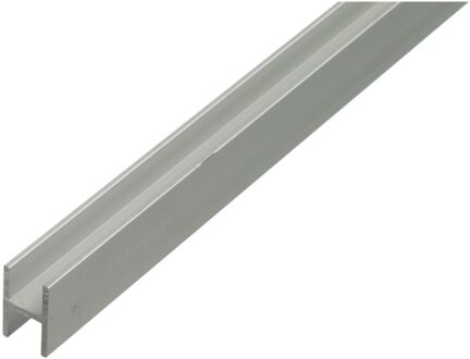 H-profiel - Aluminium Zilver - 13,5x22x1,5mm 2m