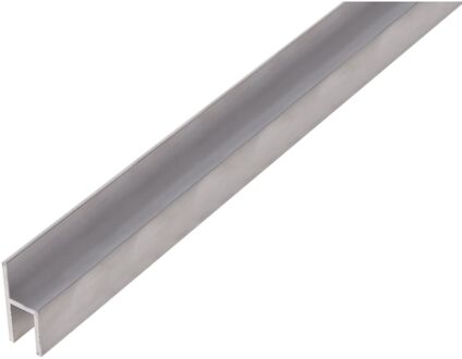 H-profiel - Aluminium Zilver - 26x11x1,5mm 1m