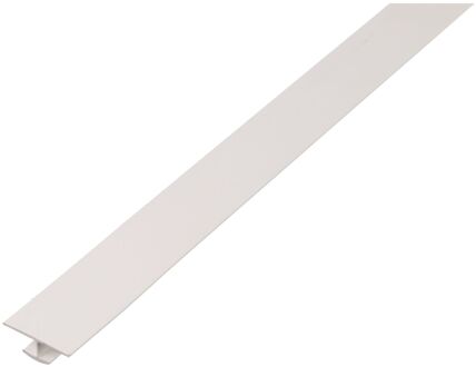 H-profiel - Pvc Wit - 25x10x1mm 1m