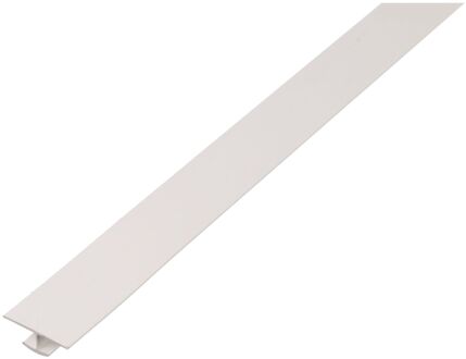 H-profiel - Pvc Wit - 25x12x1mm 1m
